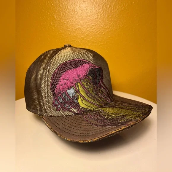 Goorin Brothers Minna 1333 “Jellyfish” Baseball Hat size XL - Limited Print Rare